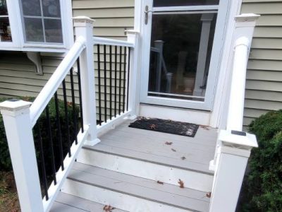 Porch Stair Installation